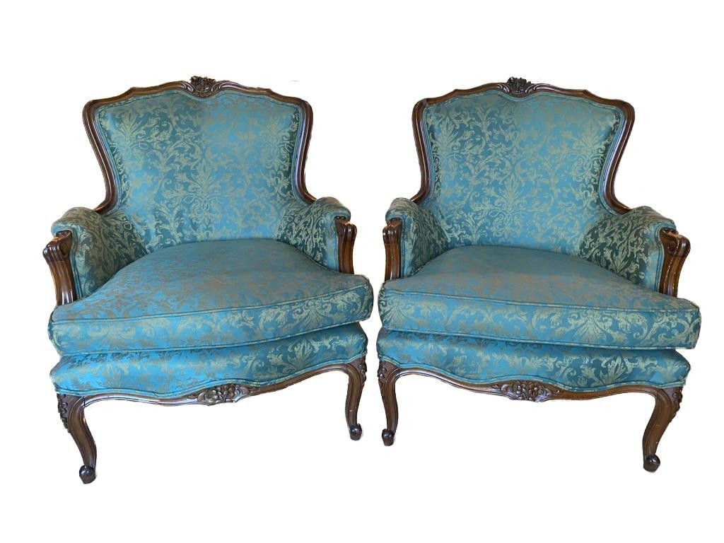 1960 Antique French Louis XV arm chair