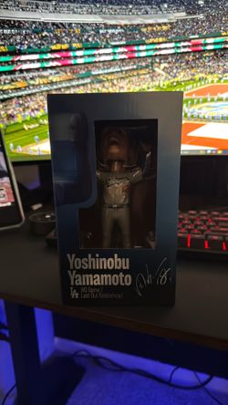 Yamamoto bobblehead Looking to TRADE