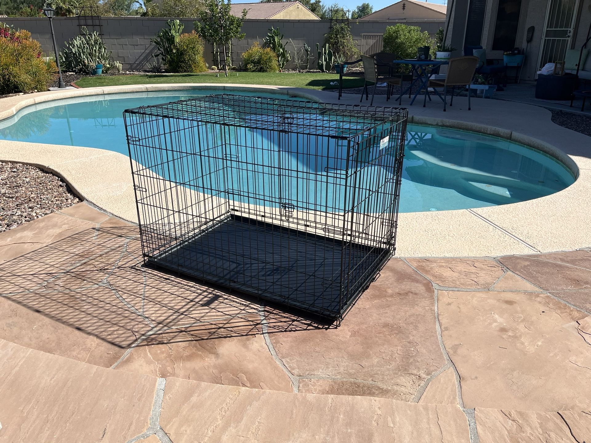 Dog Cage/Crate/Carrier 42 inches long 30 inches tall 28 inches wide