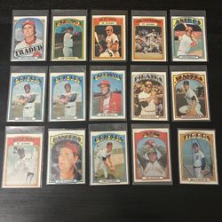 1972 Topps Baseball Cards