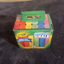 24 NIB washable Sidewalk Large Chalk Set