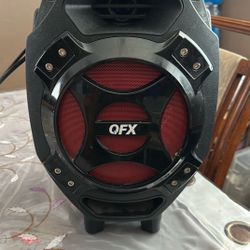 QFX PBX-61081 Rechargeable Portable Speaker | 8" Woofer | 400 Watts | Bluetooth, $75 