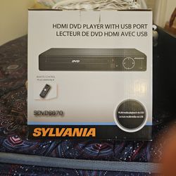 Sylvania hdmi DVD Player 