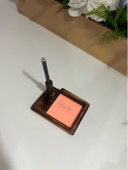 Pen and a notepad stationery