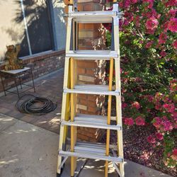 Little GianrLittle Giant Type 1A Fiberglass Multi-Use Ladder — 22ft., Model# 22