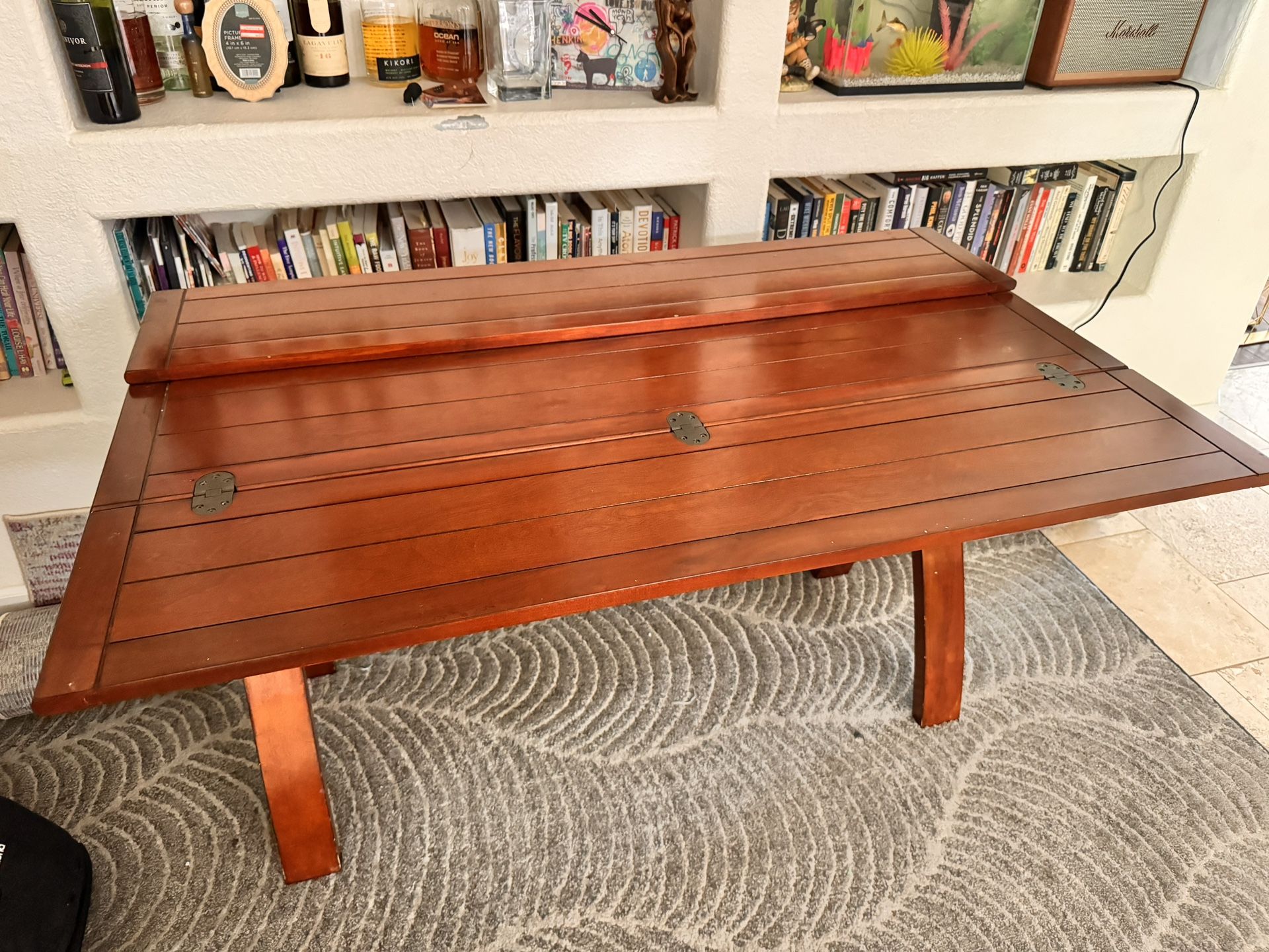 Wood Table Console