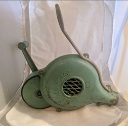 Antique BUFFALO FORGE CO BUFCO Blacksmith Forge Blower Hand Crank Vtg  c1900