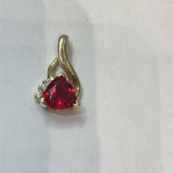 10k Gold Pendant #110001-5 MJ