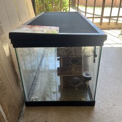 Glass Aquarium Reptile Tank 