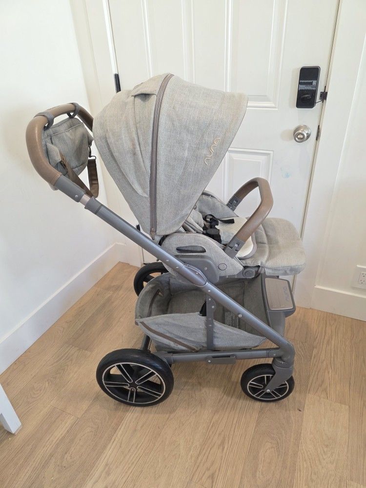 Nuna Mixx Next Refined Collection Stroller & Sling Bag Set