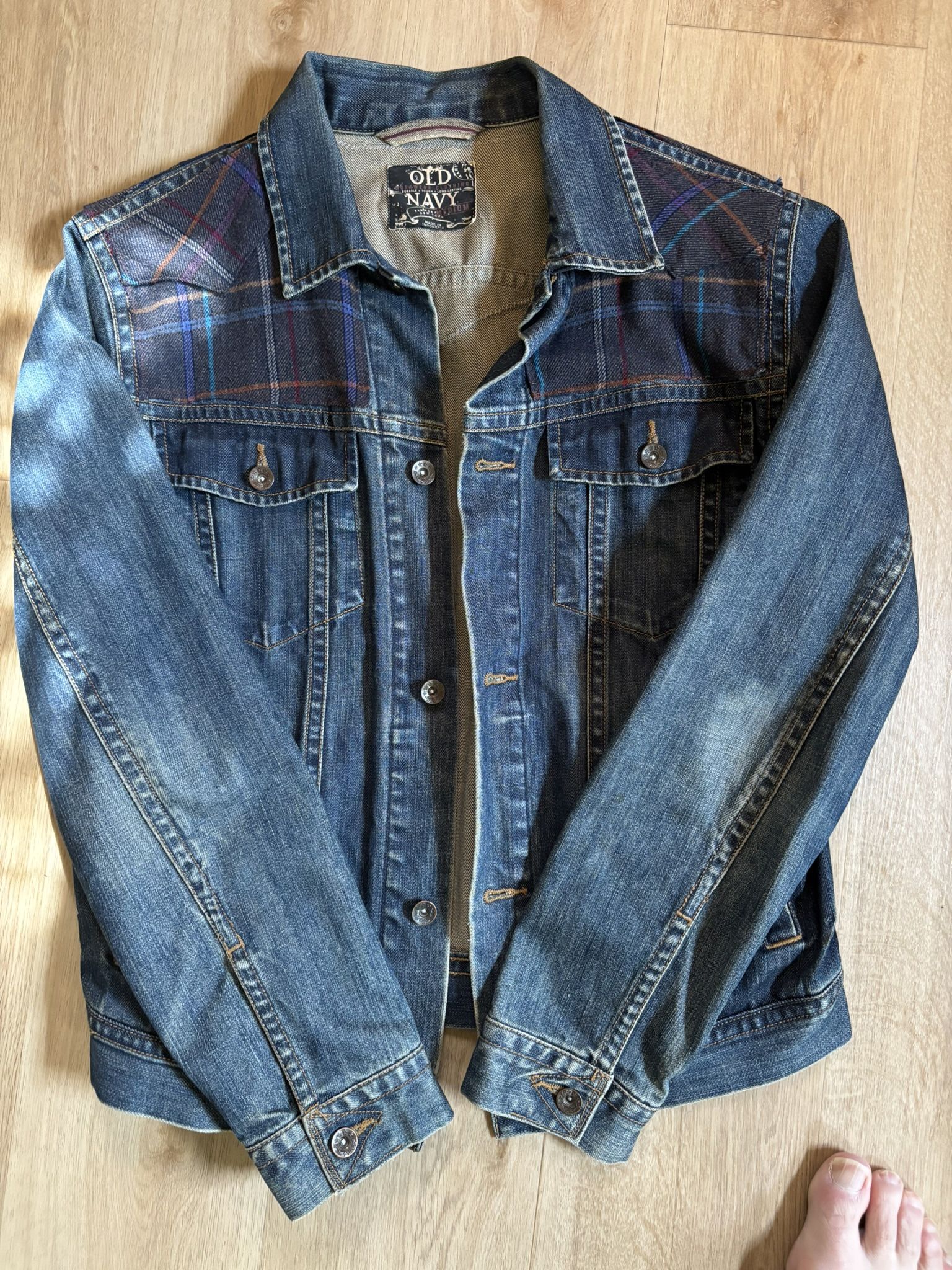 Patchworked Denim jacket