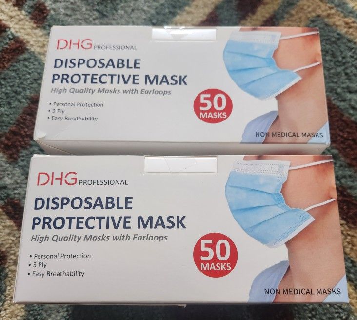 Disposable Protective Face Masks