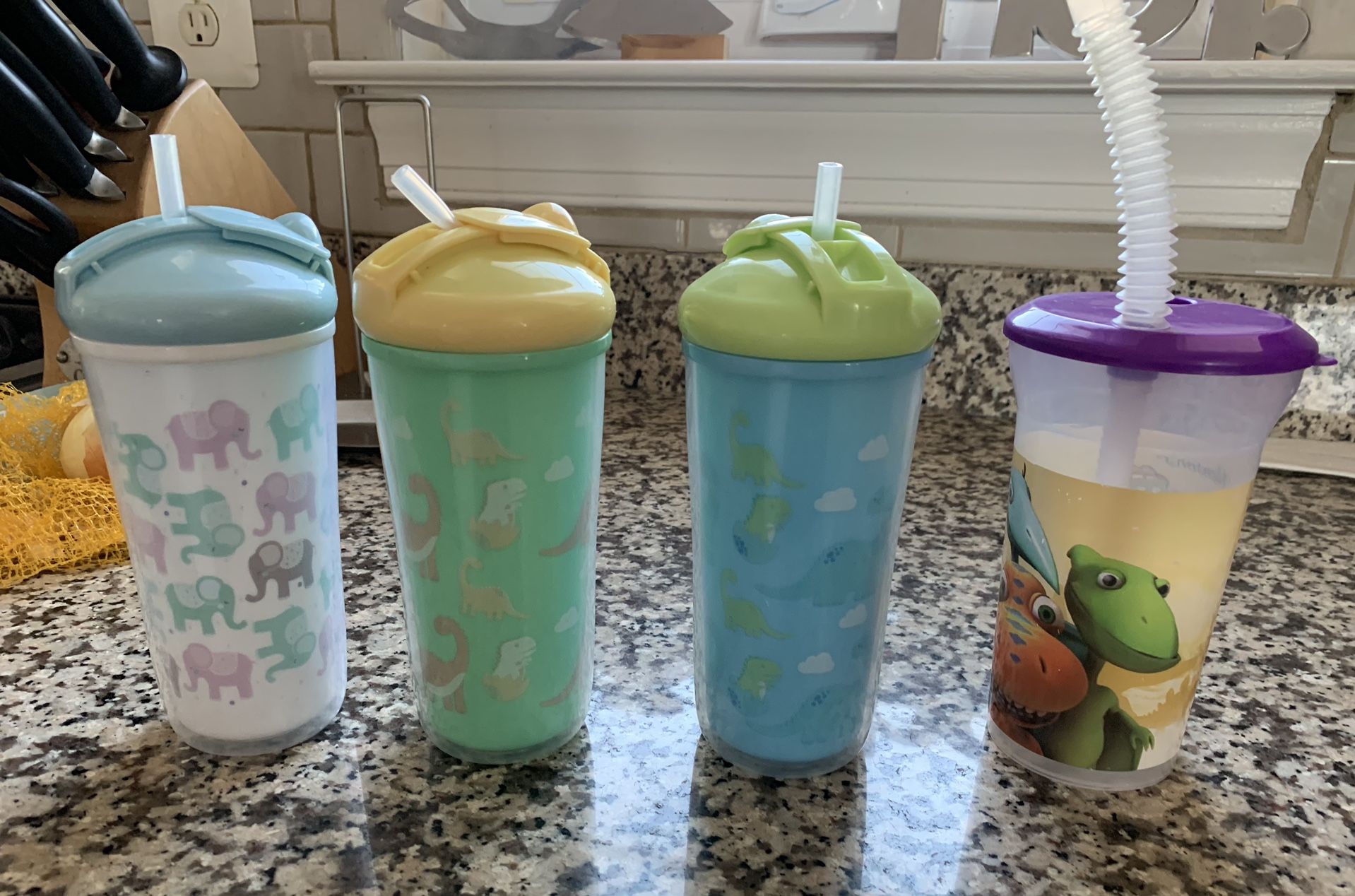 Set of 4 Sippy Cups (all for $3)
