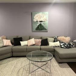 Ashley’s Grey Sectional Sofa