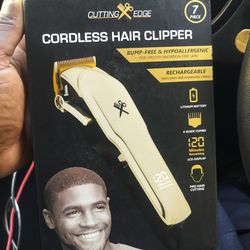 Brand new never opened Cutting Edge Cordless rechargeable hair clippers
