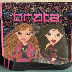 Lil Bratz Themed Book Bag - Bratz Messenger Bag. Condition is "New with tags". 14”x12”x4”