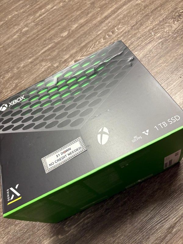 Xbox Series X Gaming Console New - Only $1 Today Pay The Rest Later!