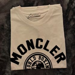 White Moncler Tee