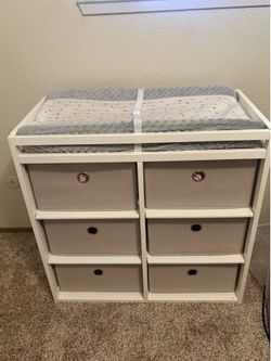 Diaper changing dresser