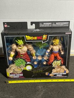 Dragon Ball Super Dragon Stars Super Saiyan Broly vs Super Saiyan Goku Figures