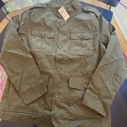 Men’s Military-style Jacket - Sz Large