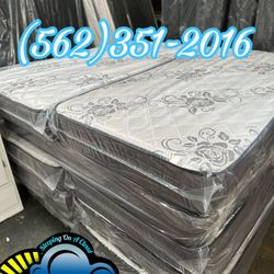 Twin Deluxe Mattress Colchon Single Nuevo Bonito 