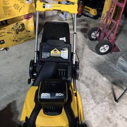 Cordless Battery Powered Self Propelled Lawn Mower 