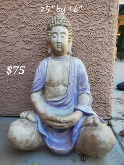 Buddha 25"h X 16"w