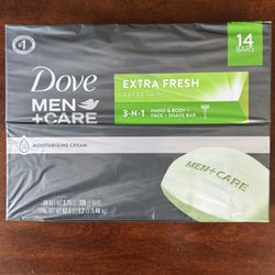 Dove Men Bar Soap 14pk