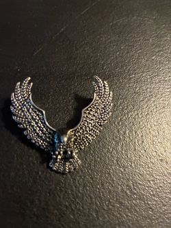 Silver Eagle Lapel Pin
