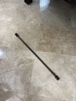 Bronze Adjustable Shower Curtain Spring rod 40” - 74”