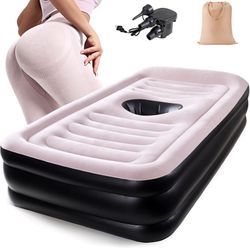 BBL Bed with Hole-Inflatable BBL Bed After Surgery (19.7*16.14In) (CMT)