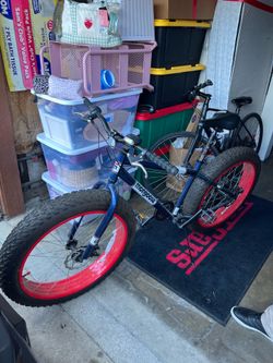 Red Monster Bike