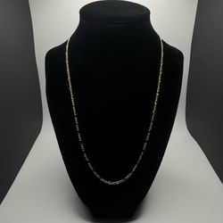 14k Gold Figaro Chain