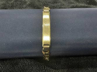 ID Bracelet - Yellow Gold 14k (.585) 14.8 grams 8 inch