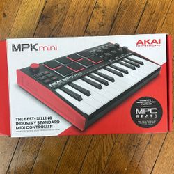 AKAI MPK mini DJ Controller ($100 Value)
