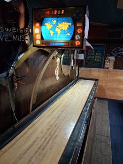 Vintage Shuffleboard from Harold's Place Bar
