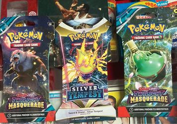 Pokemon Cards and Collectibles includes cards $10 and up