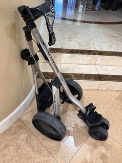 4 Wheeled Evolution Cadie Brand Folding push Pull Cart