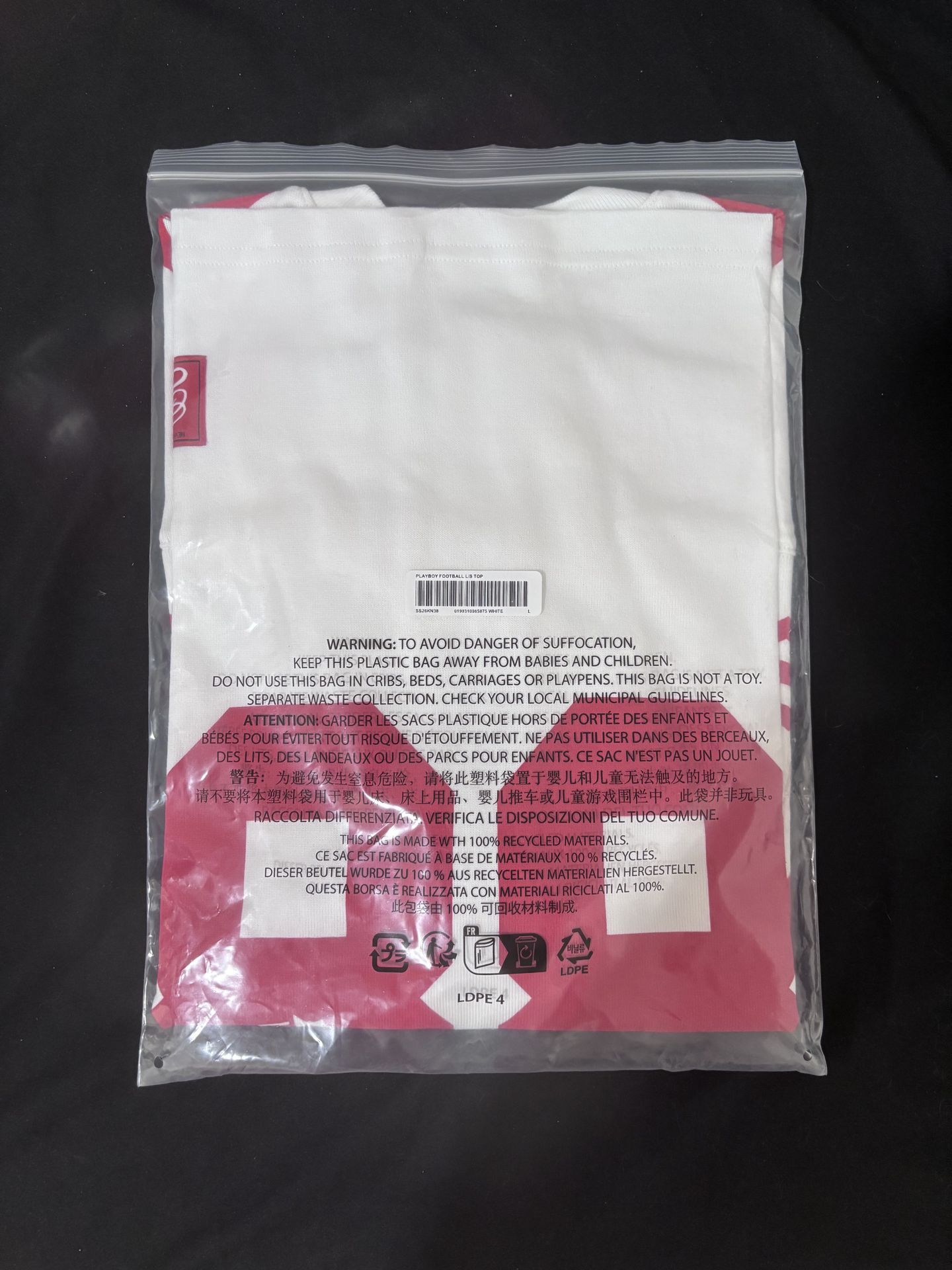 Supreme®/Playboy® L/S Football Top