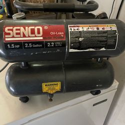 Senco PC0968 Compressor, 1.5-Horsepower (PEAK) 2.5-Gallon