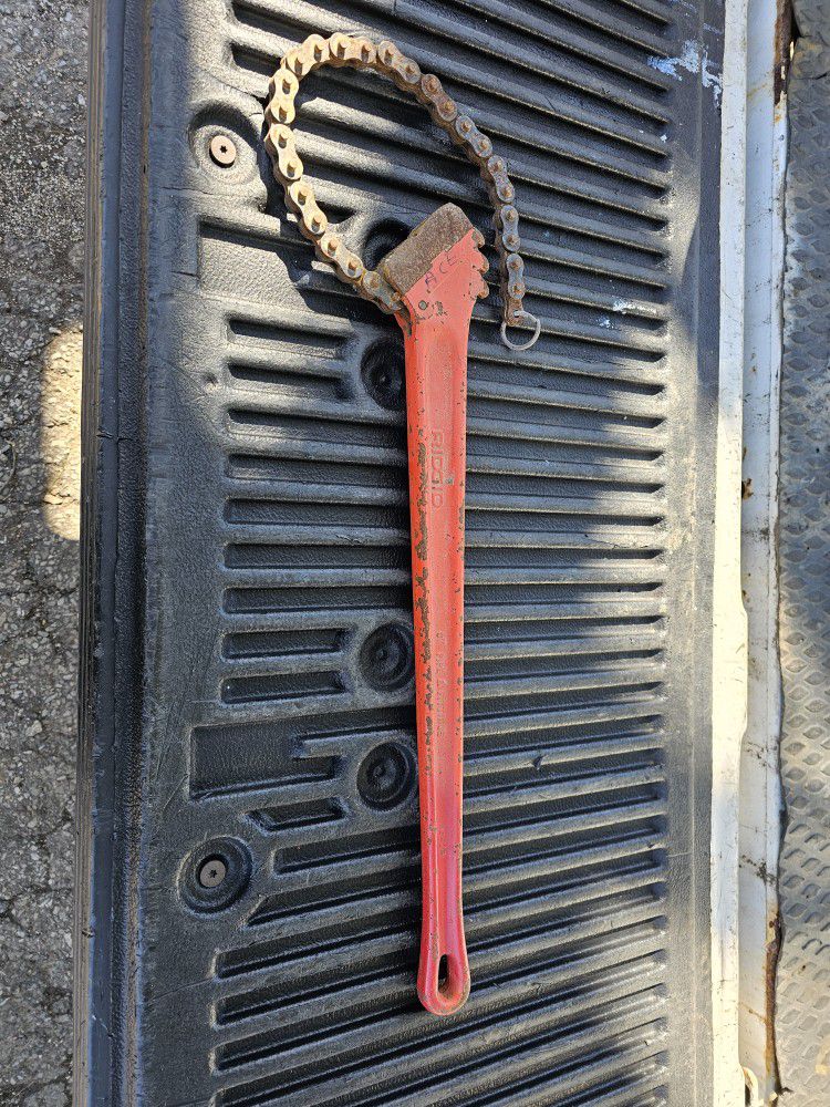 Ridgid chain wrench 