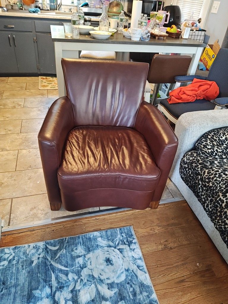 Leather Sofa Chair