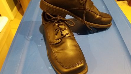 Boys black dress shoes