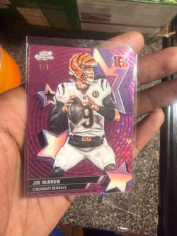 Joe burrow Rookie Star refractor 1/1