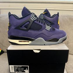 Jordan 4 Lakers