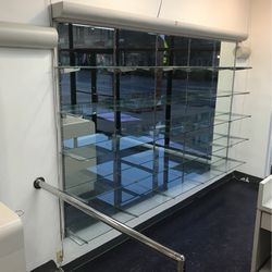 Glass Mirror Shelves