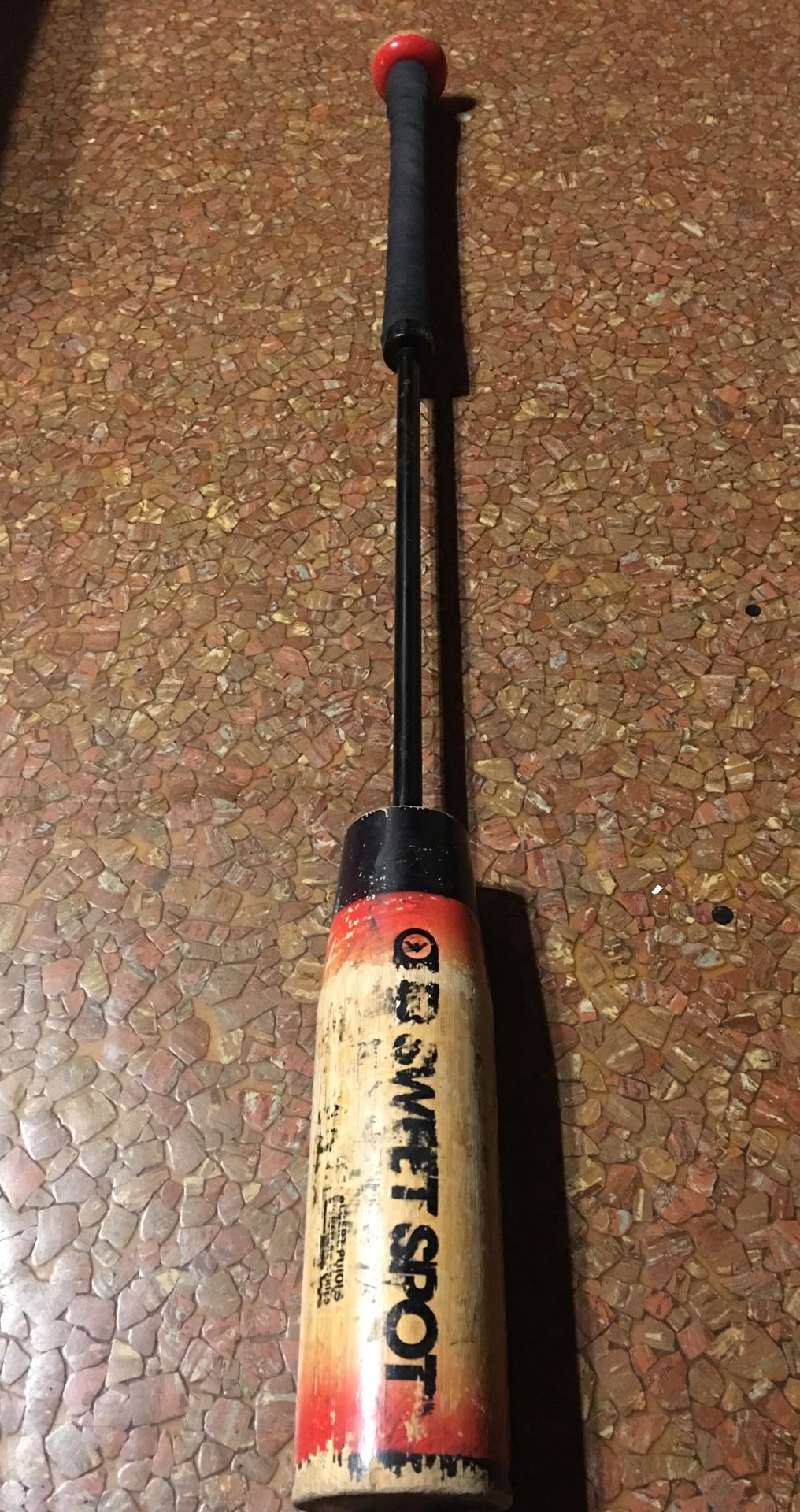 Baseball bat for training