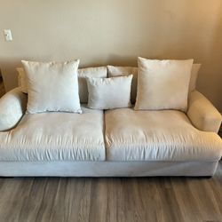 FREE!!  Used Beige White Sofa