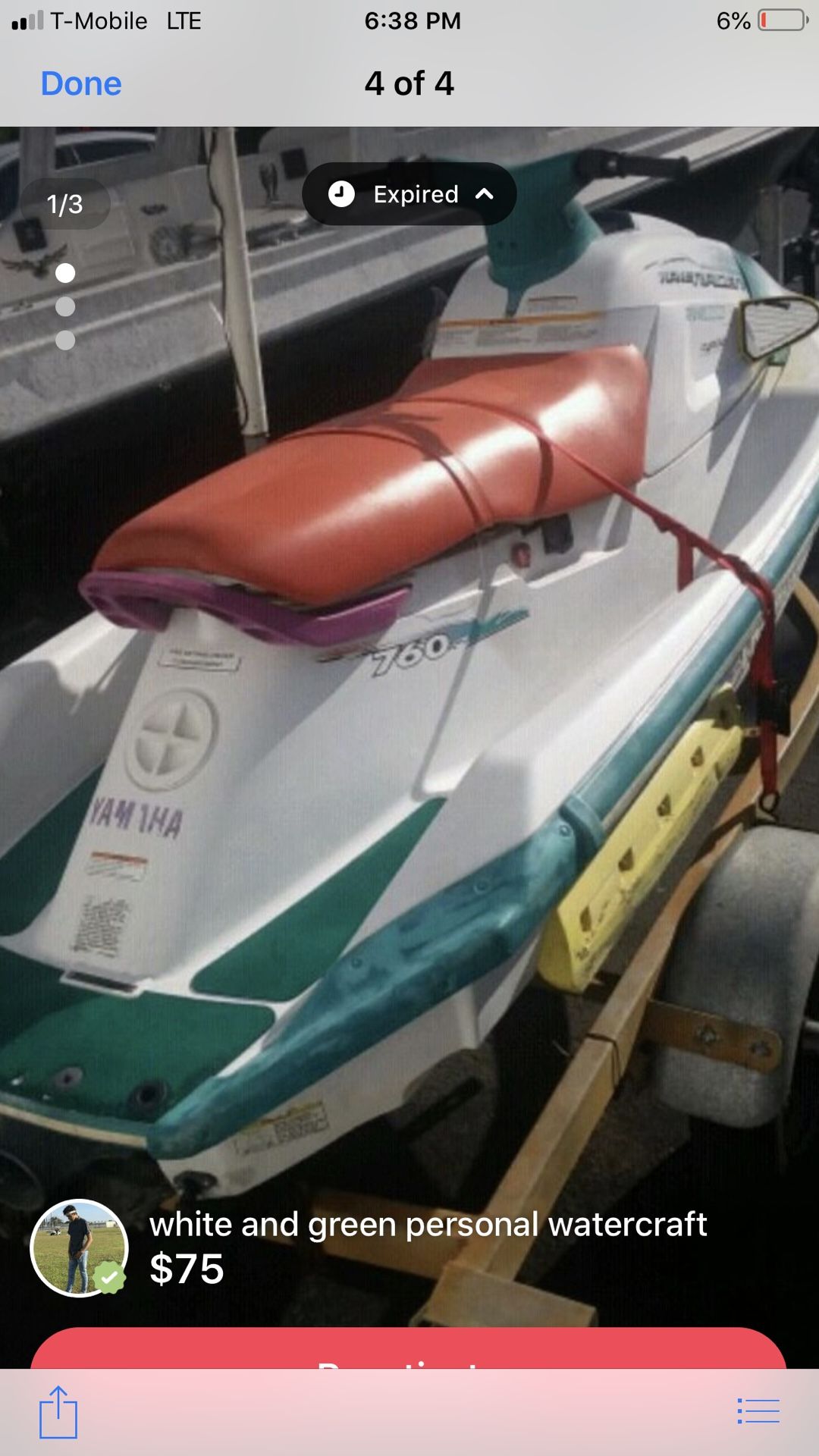 Jet ski(title in hand)... for Sale in Princeton, FL OfferUp